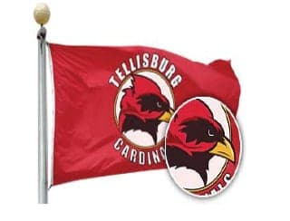 flags signle sided