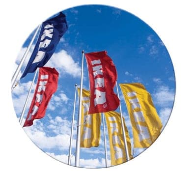 flags single sided