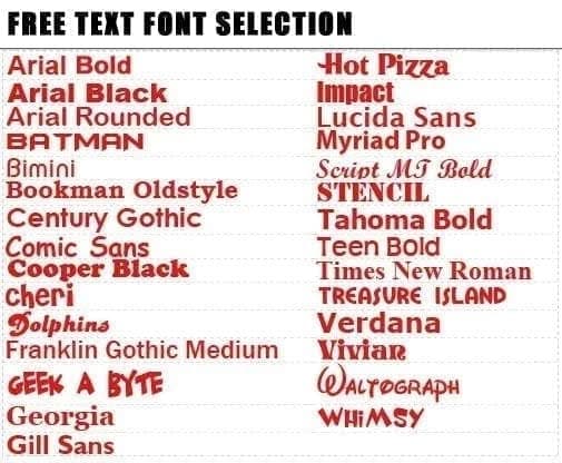 silicone fonts