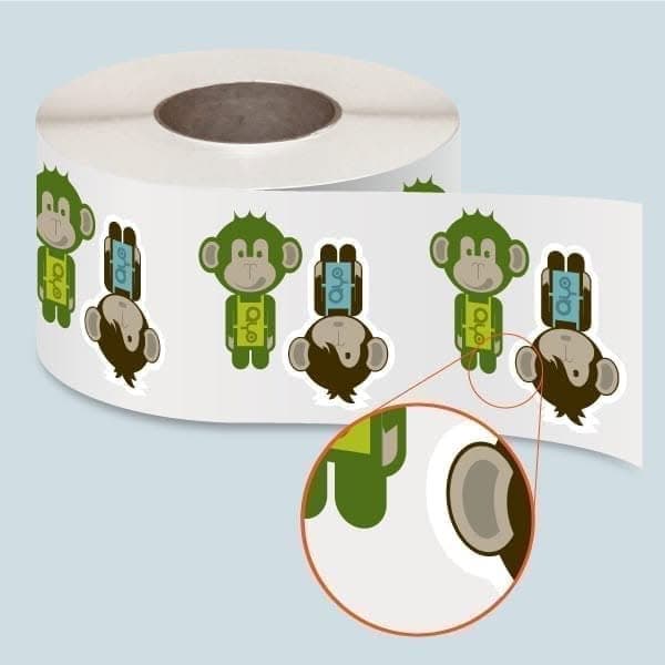 shape roll labels