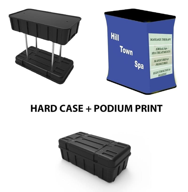 tension fabric popup shipping case