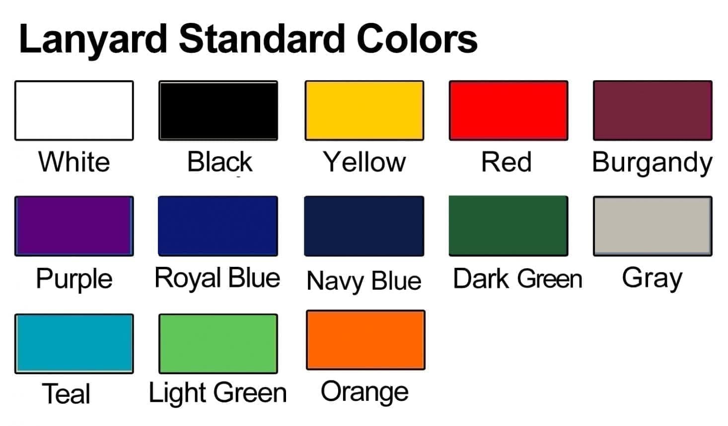 lanyars colors