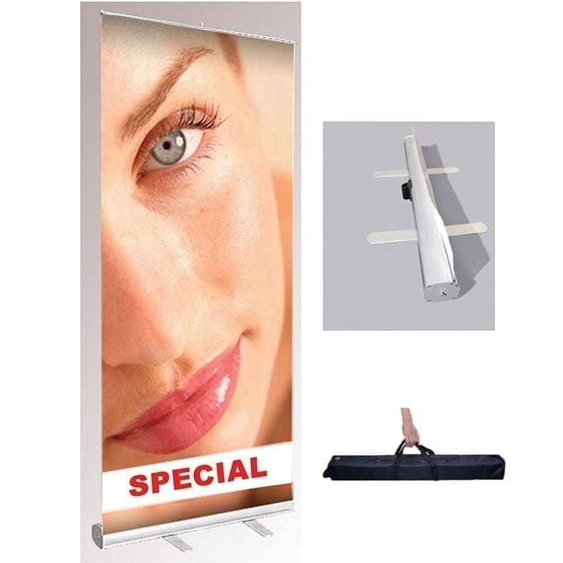 Economy Retractable Banner Stand
