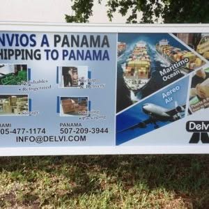 Post Panel Sign